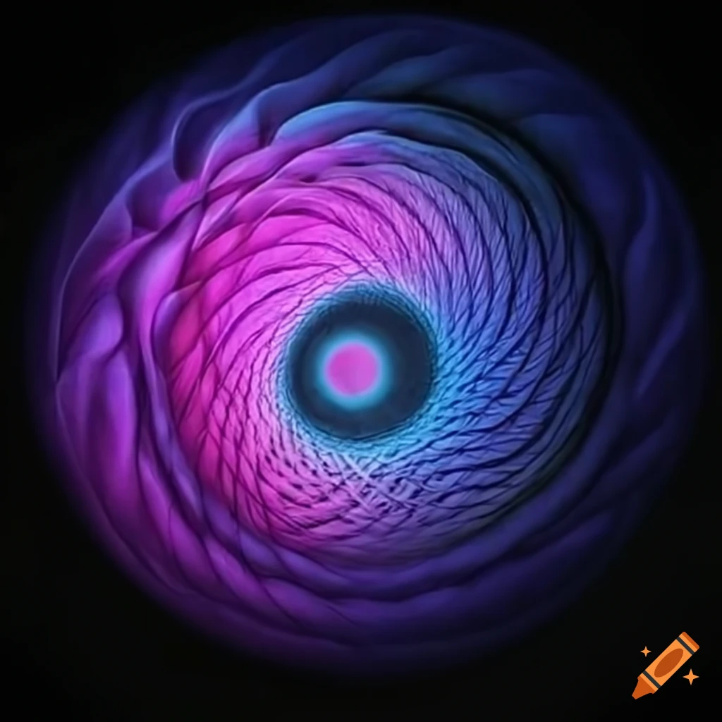 Artistic Representation Of Fibonacci Spirals On Craiyon
