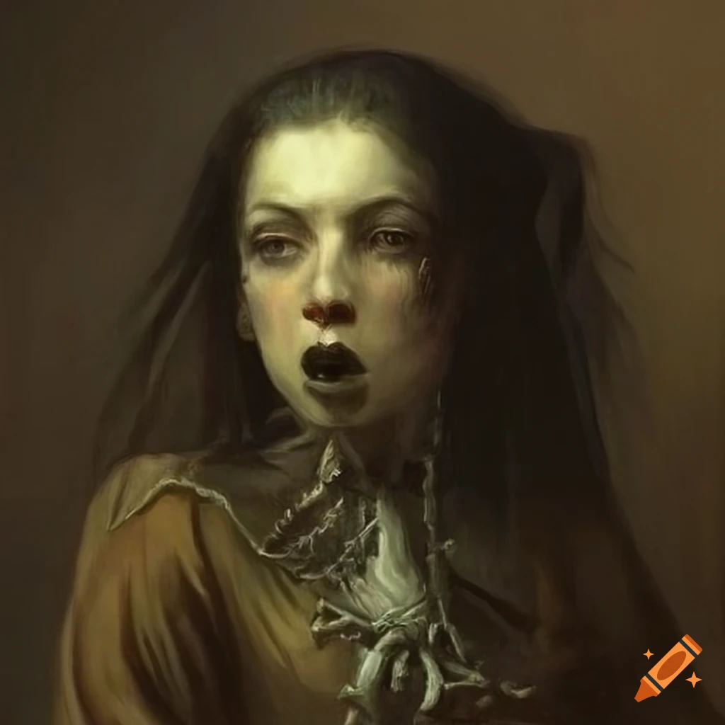 Frank Duveneck painting of a necromancer in 18th-century attire