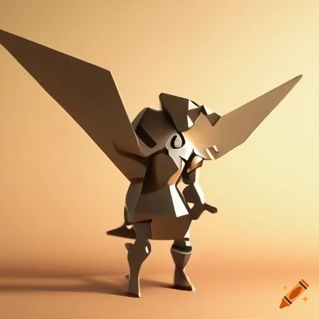 metallic sculpture inspired by Zelda game