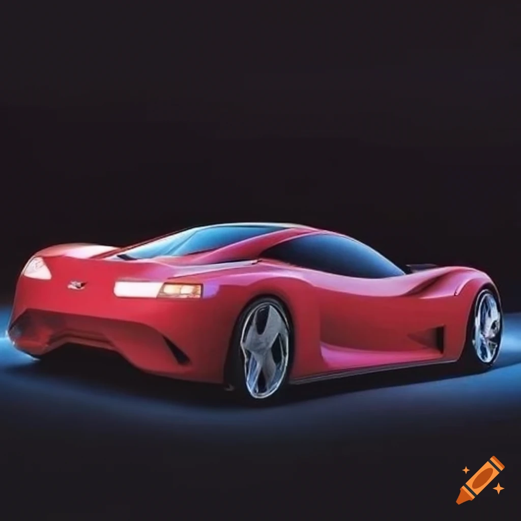 2004 chevy supercar concept on craiyon