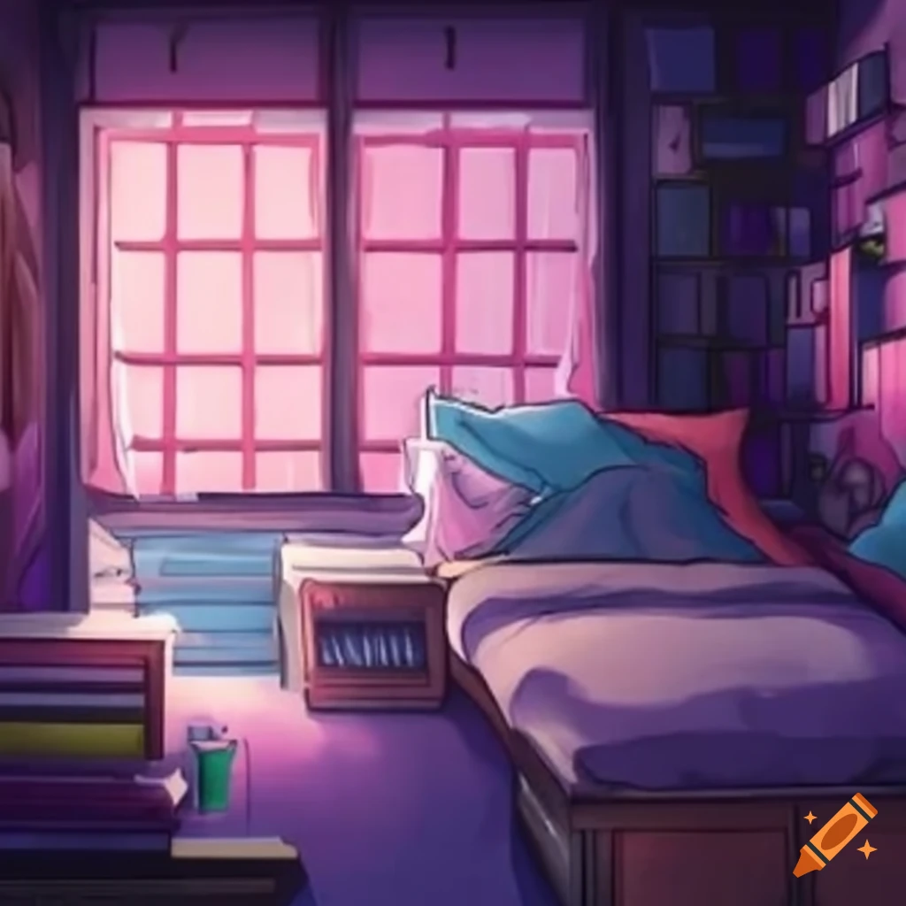 Free Vectors | Bright bedroom _ anime-nttc.com.vn