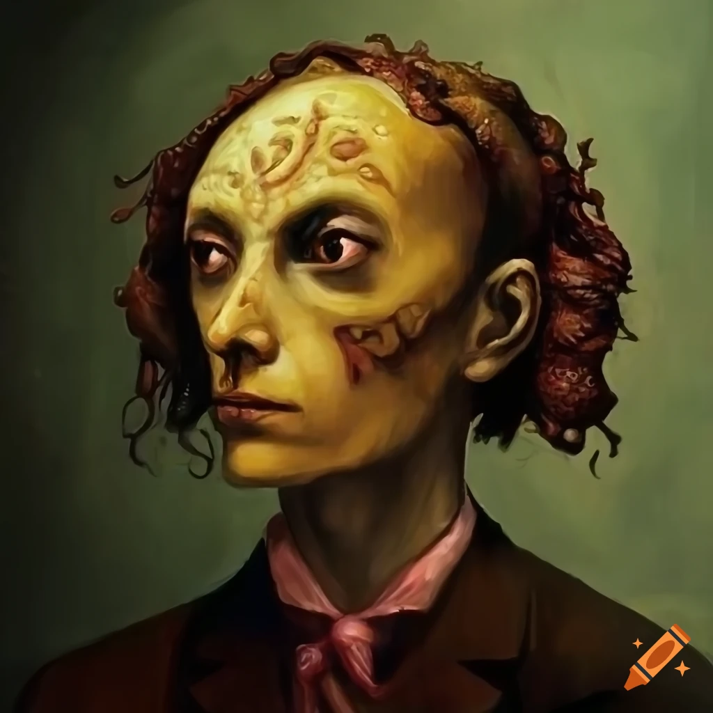 Lovecraft inspired renaissance painting