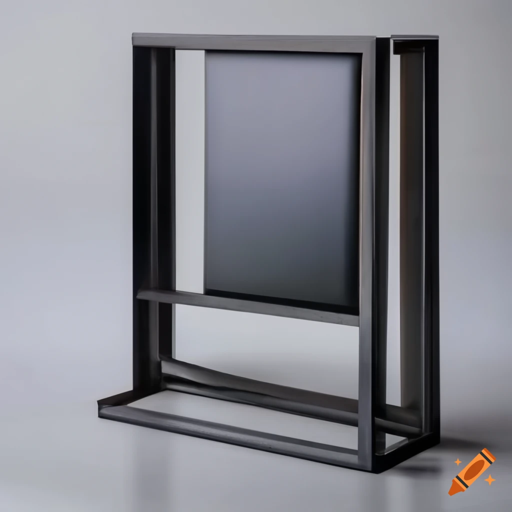Steel square table frame