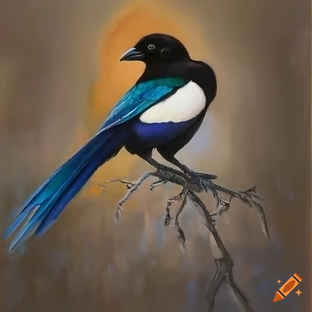 image of a thieving magpie