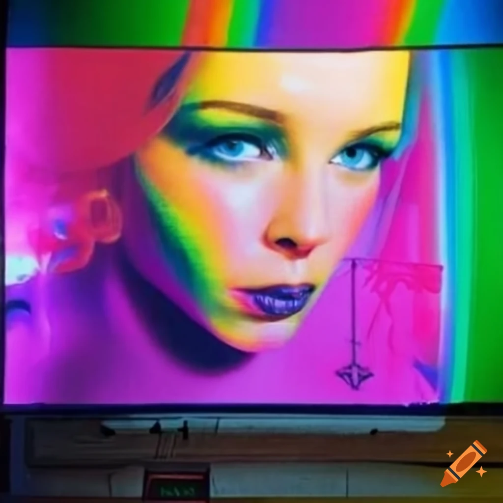 garish 00s billboard with the text "Do I See Color"