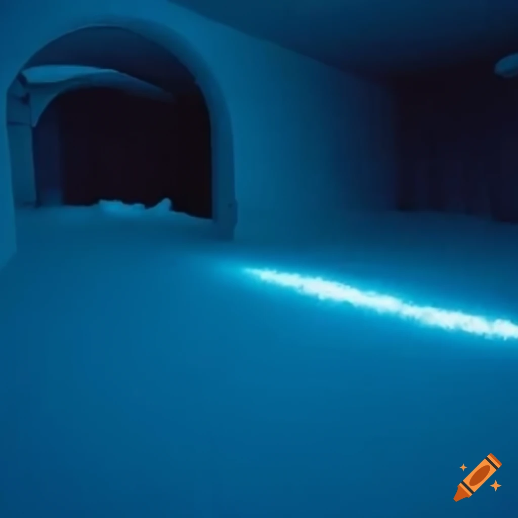 snowy liminal space