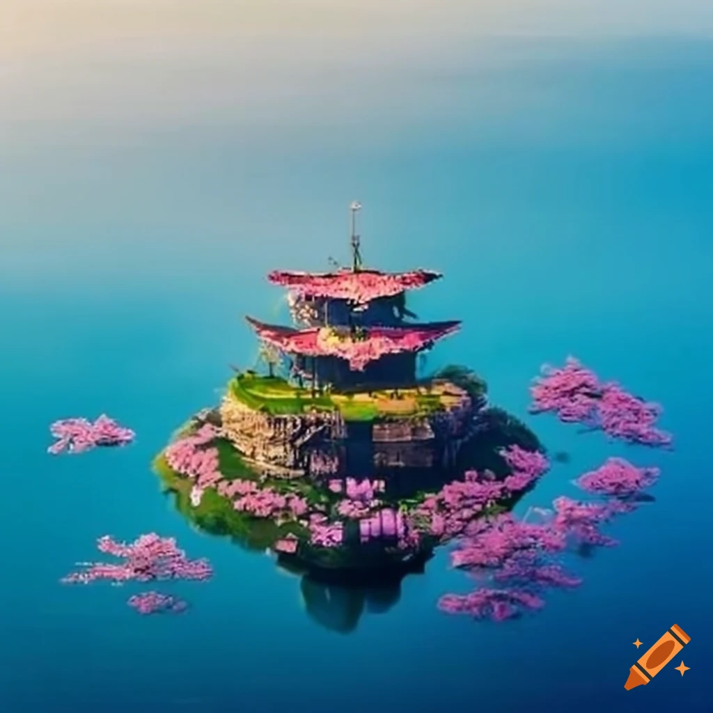 Elegant Japanese Pagoda ~🌸 Minecraft Map