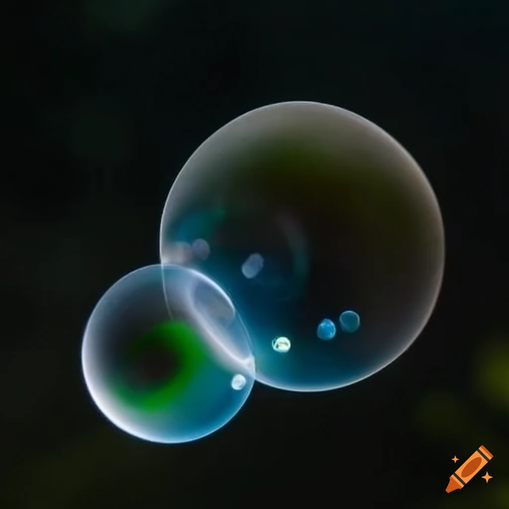 activity of making bubbles