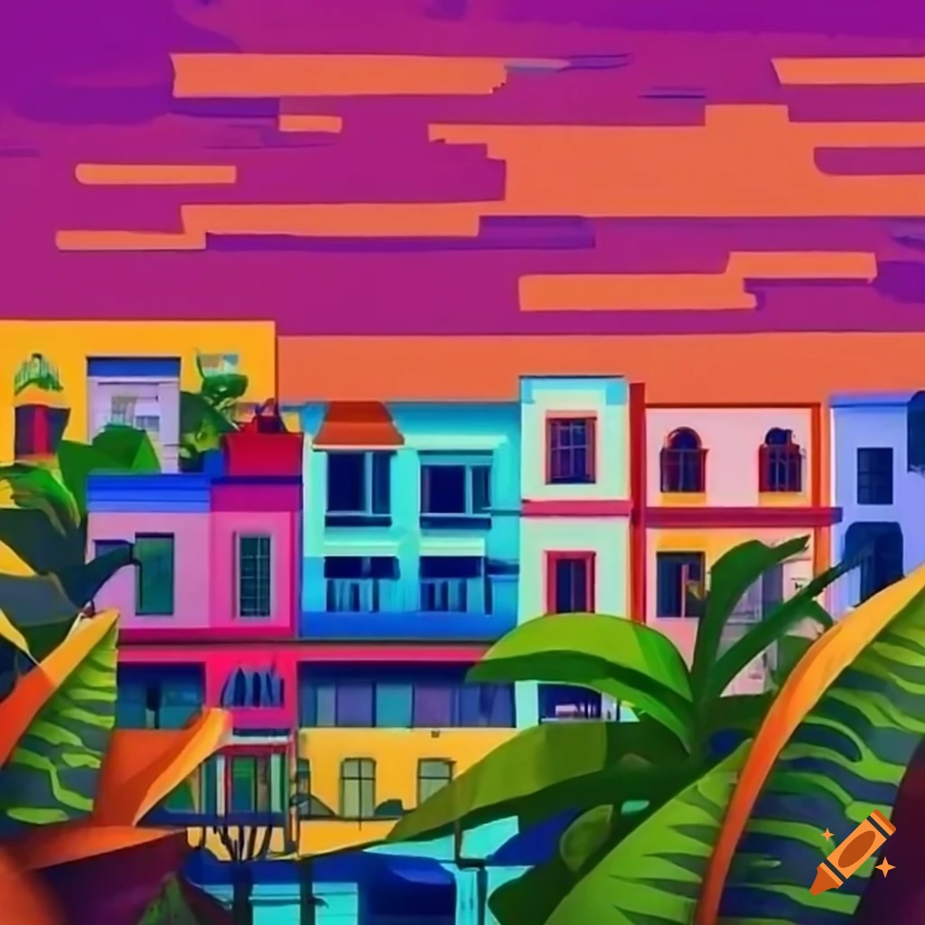 colorful-buildings-in-a-tropical-landscape-on-craiyon