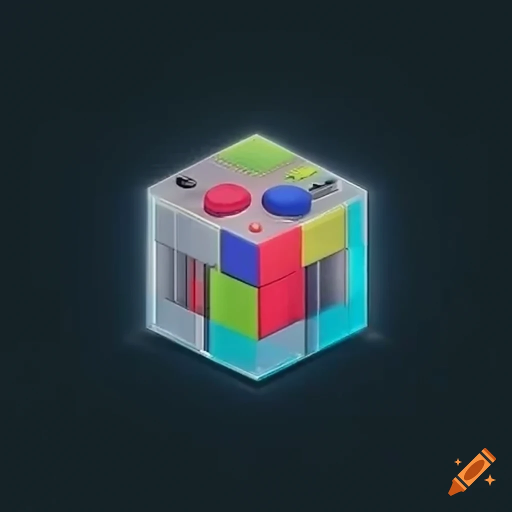 The actual design for the lucky block