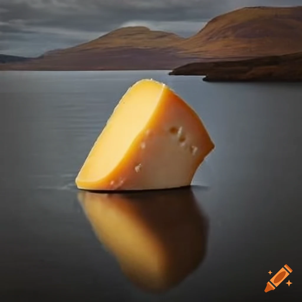 cheese in a lake in Scotland