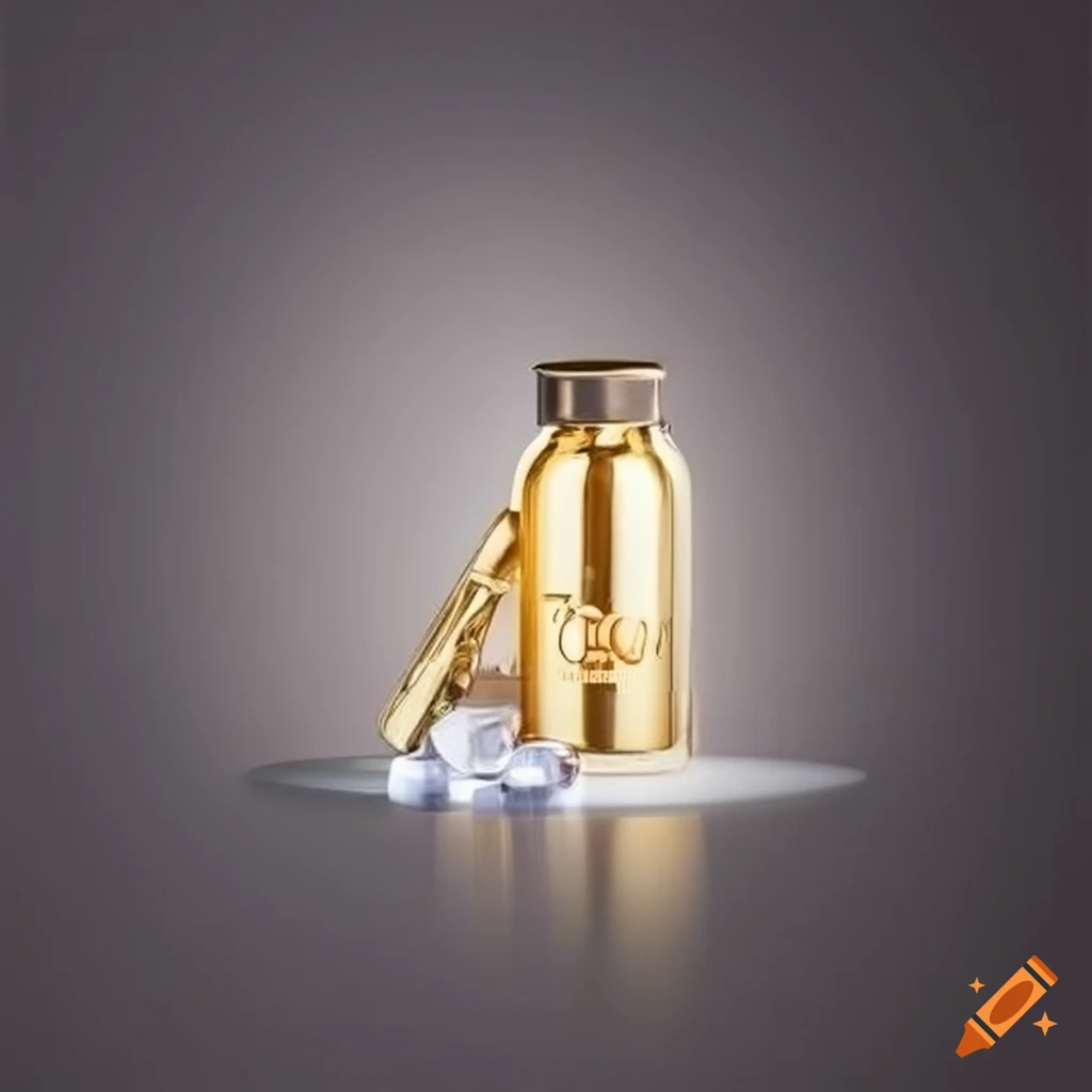 elegant and simple beauty food supplements logo and packaging design