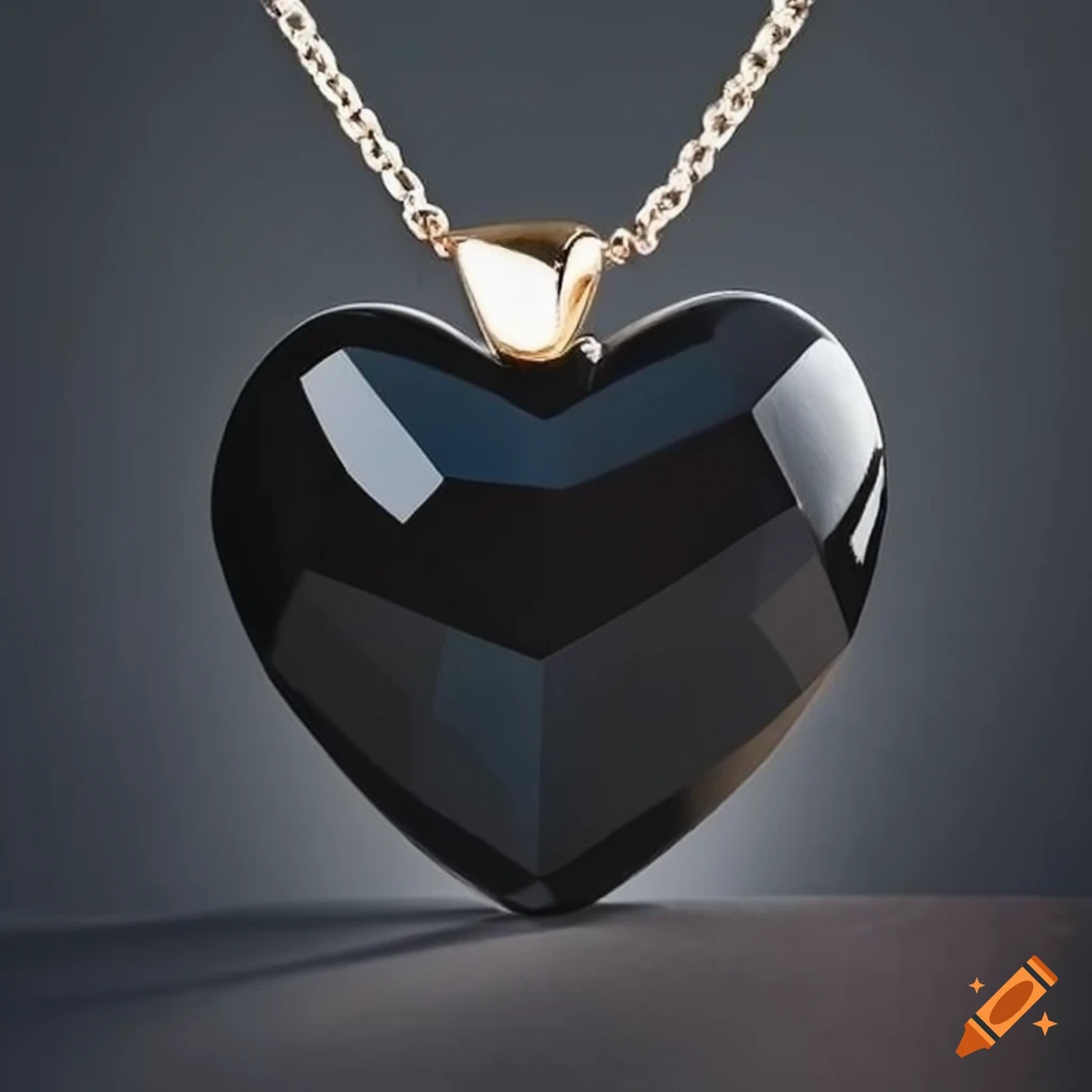 Black Onyx Heart Necklace - Online Exclusive – Jewelers Garden