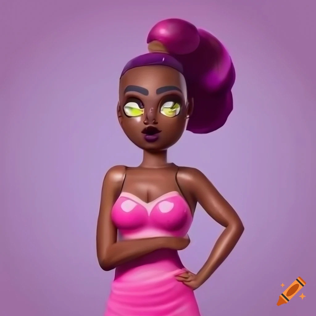 Realistic Cartoon Of A Happy African American Woman In A Bikini On Craiyon realistic-cartoon-of-a-happy-african-american-woman-in-a-bikini-on-craiyon