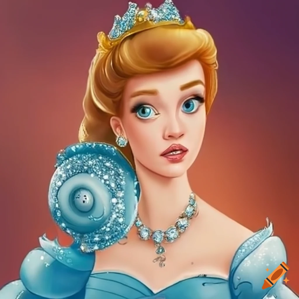 How to draw Princess Cinderella step by step - YouTube