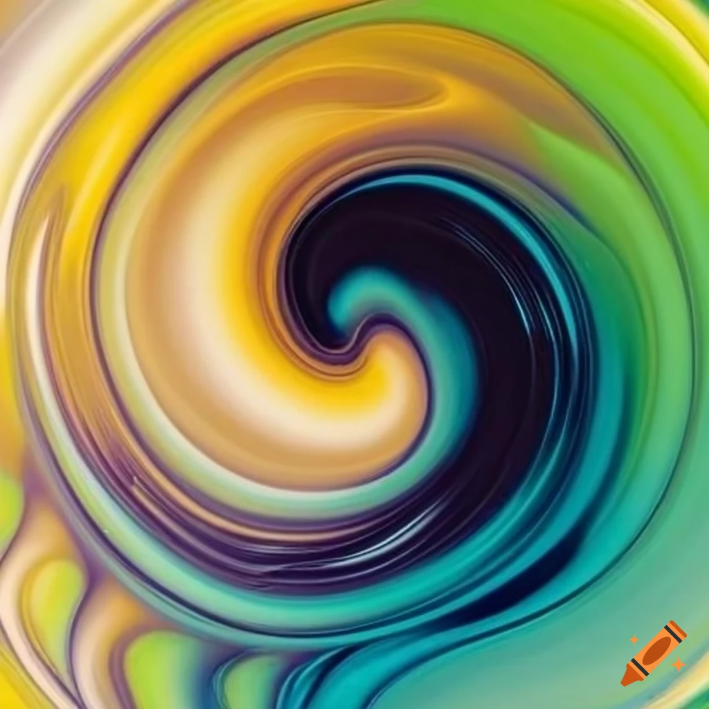 abstract-swirls-of-yellow-cream-indigo-lime-black-teal-and-brown