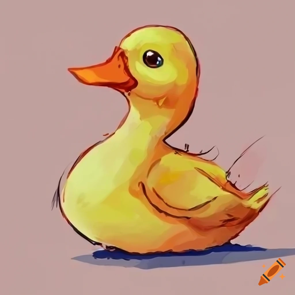 Cute Duck by AvaBlank on DeviantArt