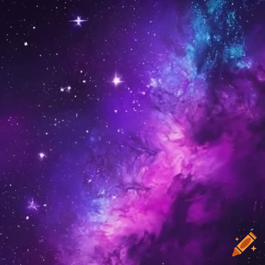 purple outer space wallpaper