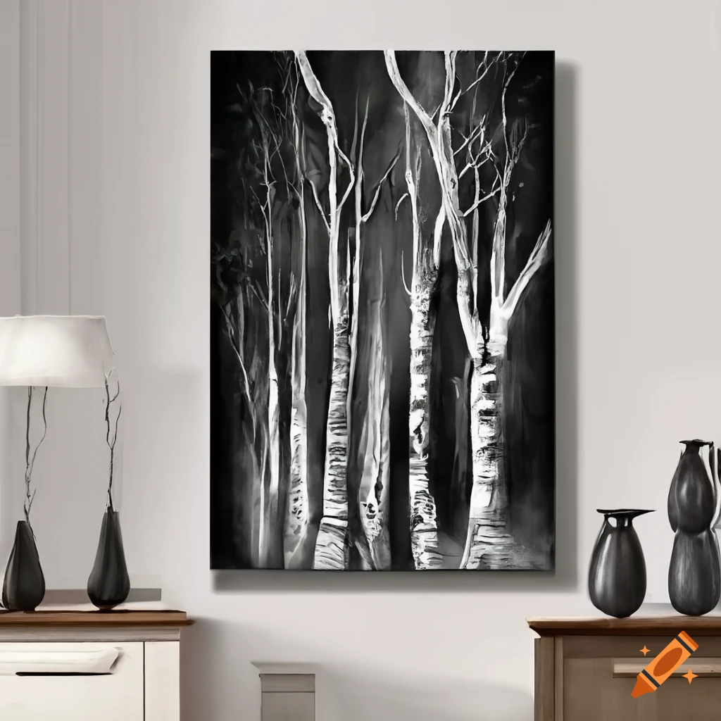 boho forest scene