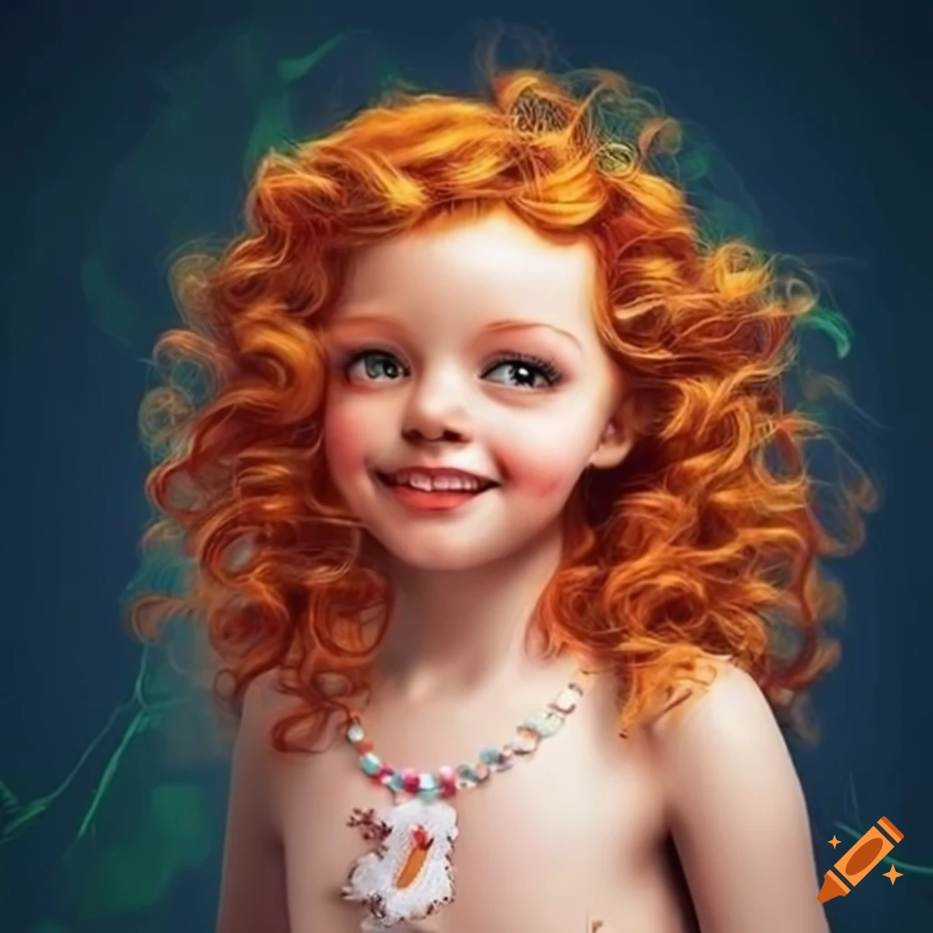 High definition dwarf woman with curly red hair, several braids, and fishing  lures hooked in hair. has green eyes and is holding a fishing pole in hand.  in an underground cave standing