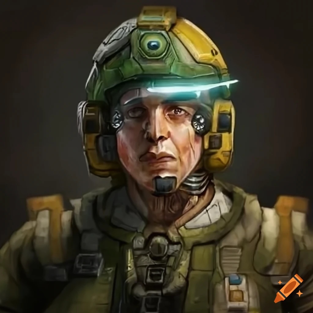 detailed-and-realistic-portraits-of-mechwarrior-5-pilots-on-craiyon