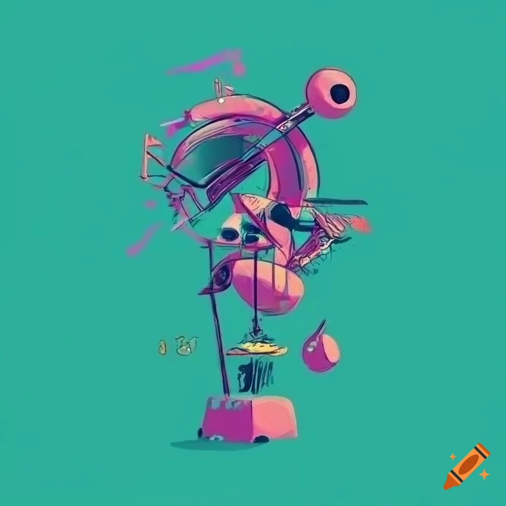 Quirky Illustration For An Indie Music Album On Craiyon