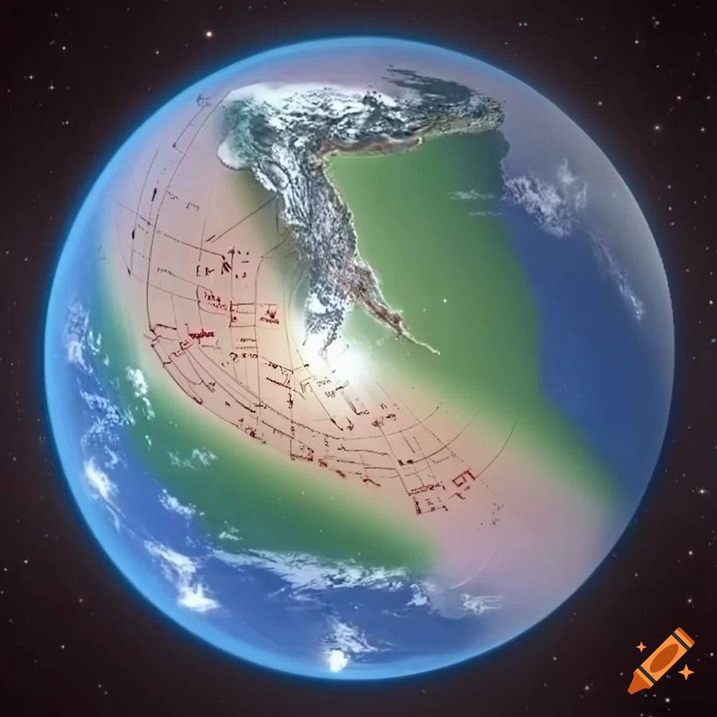 Illustration of a planet being destroyed on craiyon