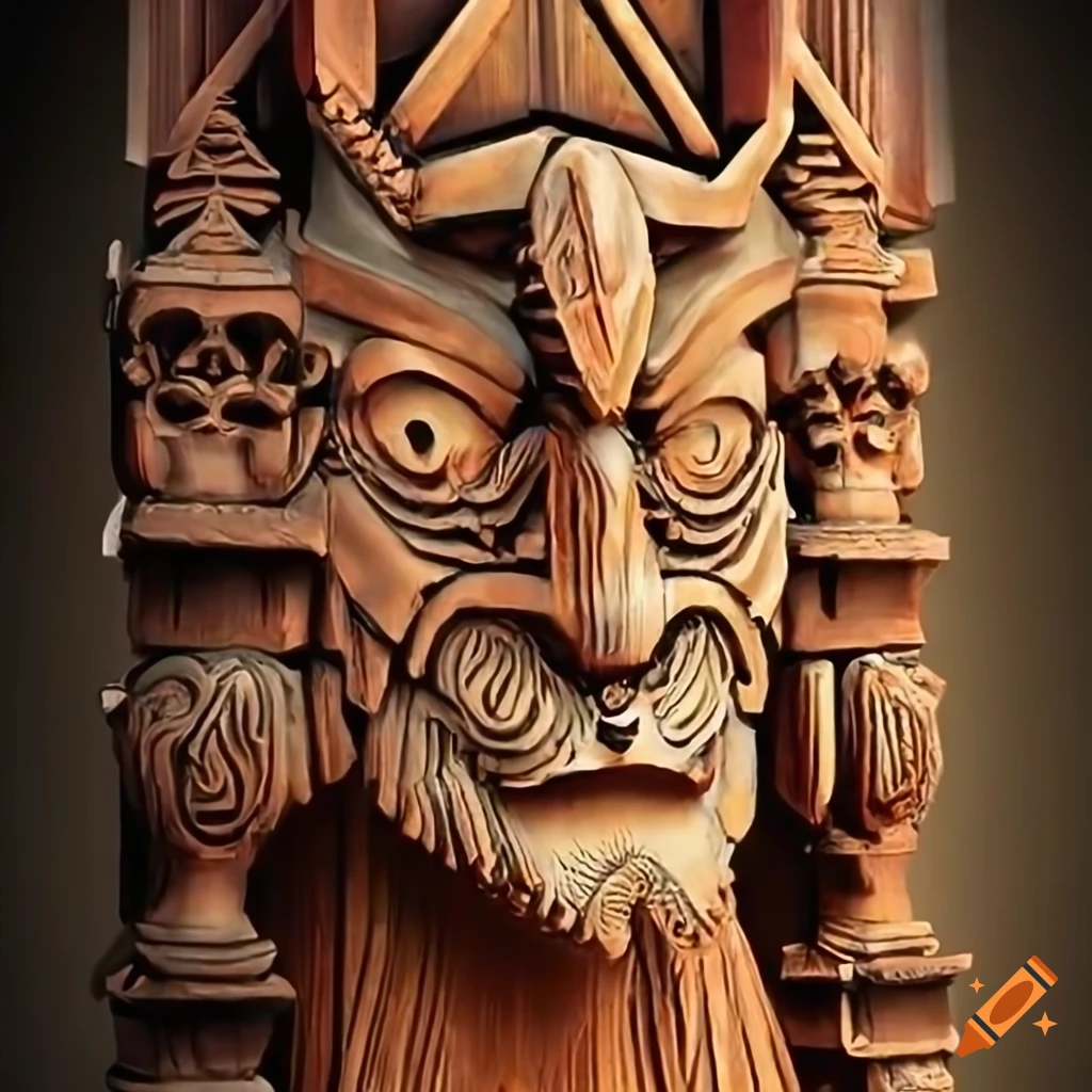 stunning architectural carving in Lon Lon Ranch style