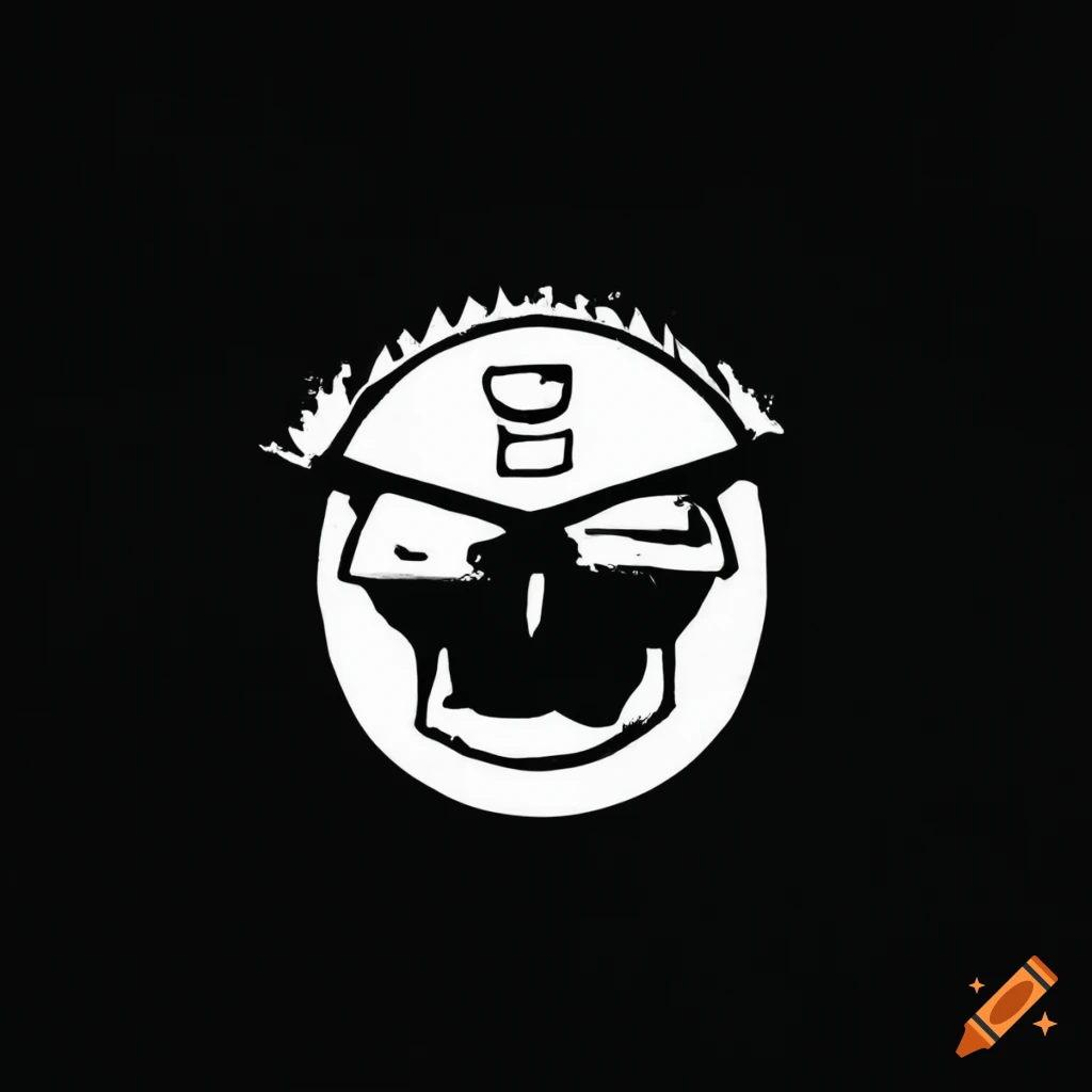 Black and white logo for jiul petrosani on Craiyon