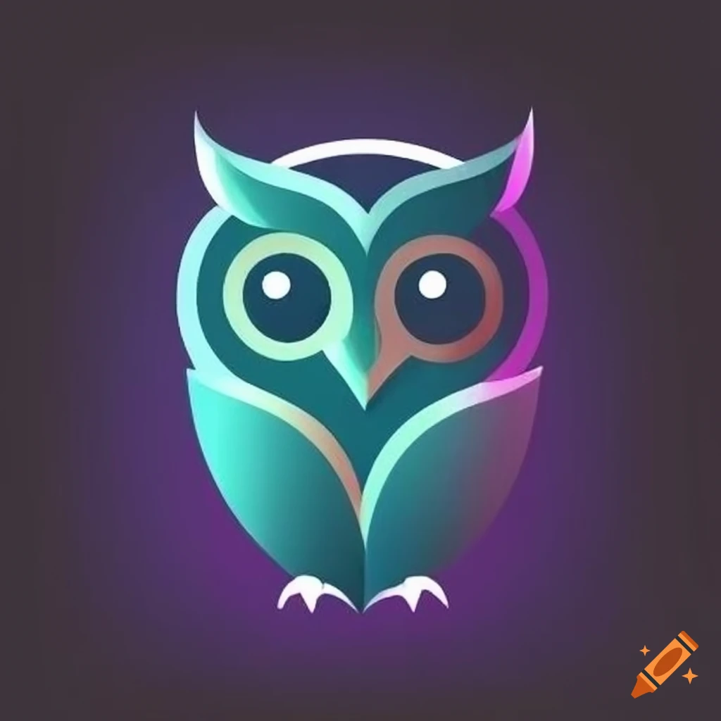 Wise Owl Logo For Book Trivia On Craiyon