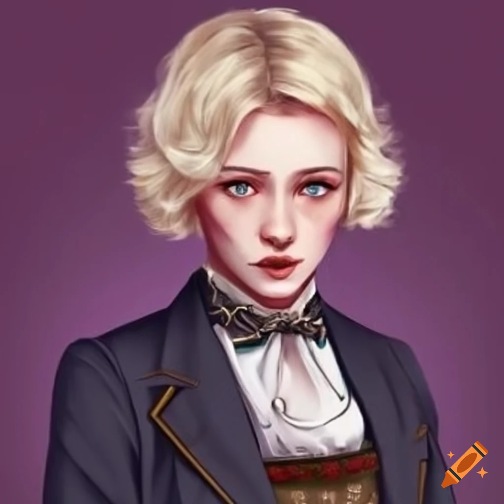 Hufflepuff student with green eyes and freckles at hogwarts during