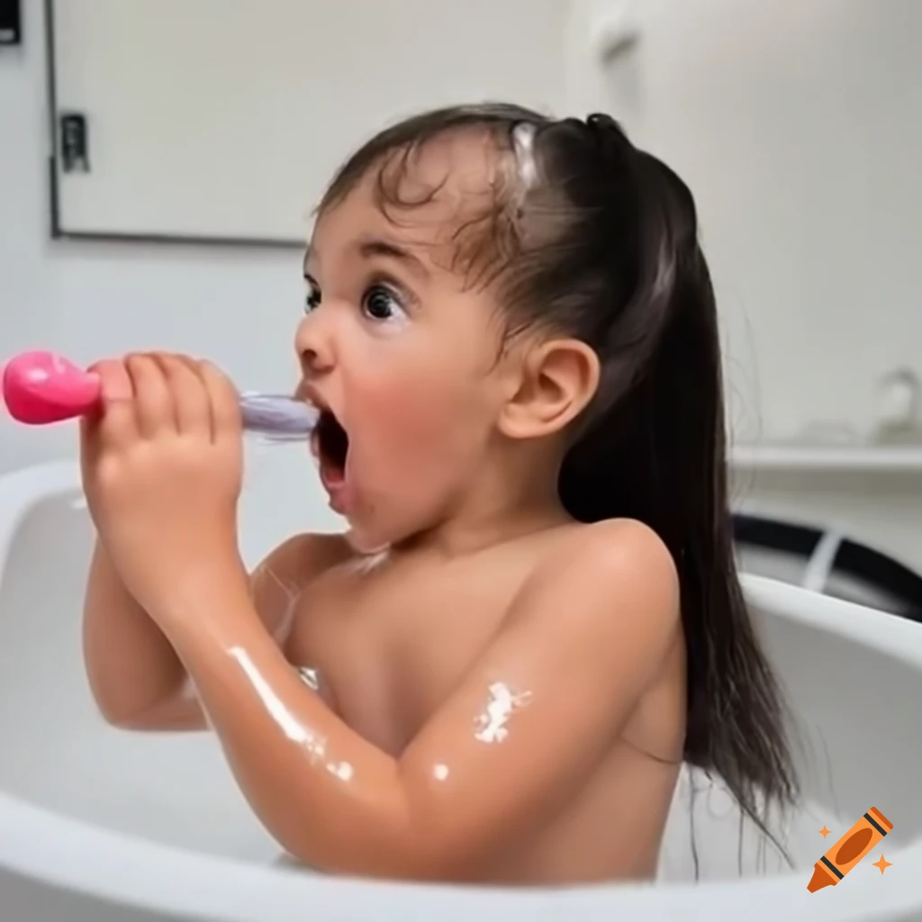 young girl with pigtails enjoying a popsicle