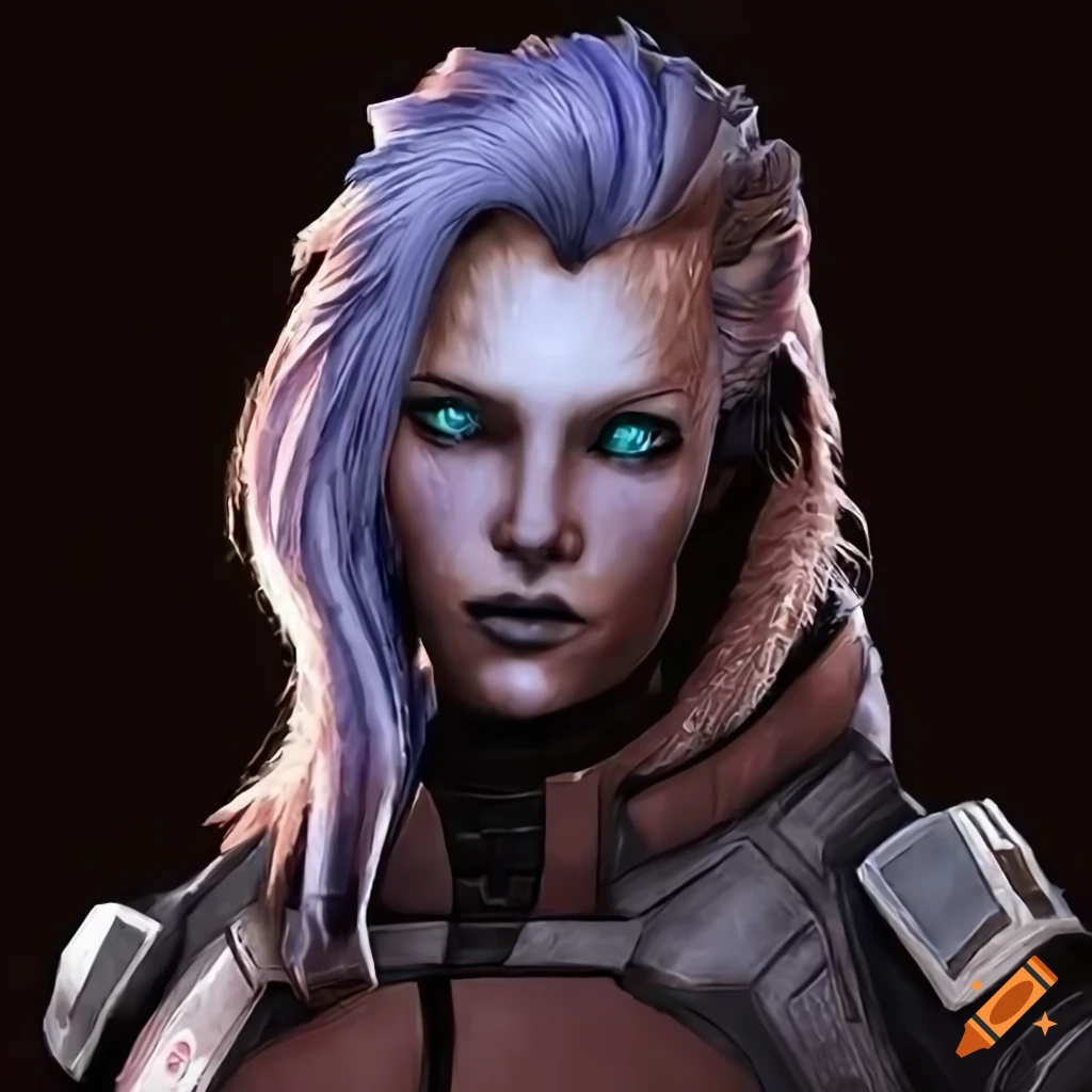 female character from Mass Effect: Wild Horn