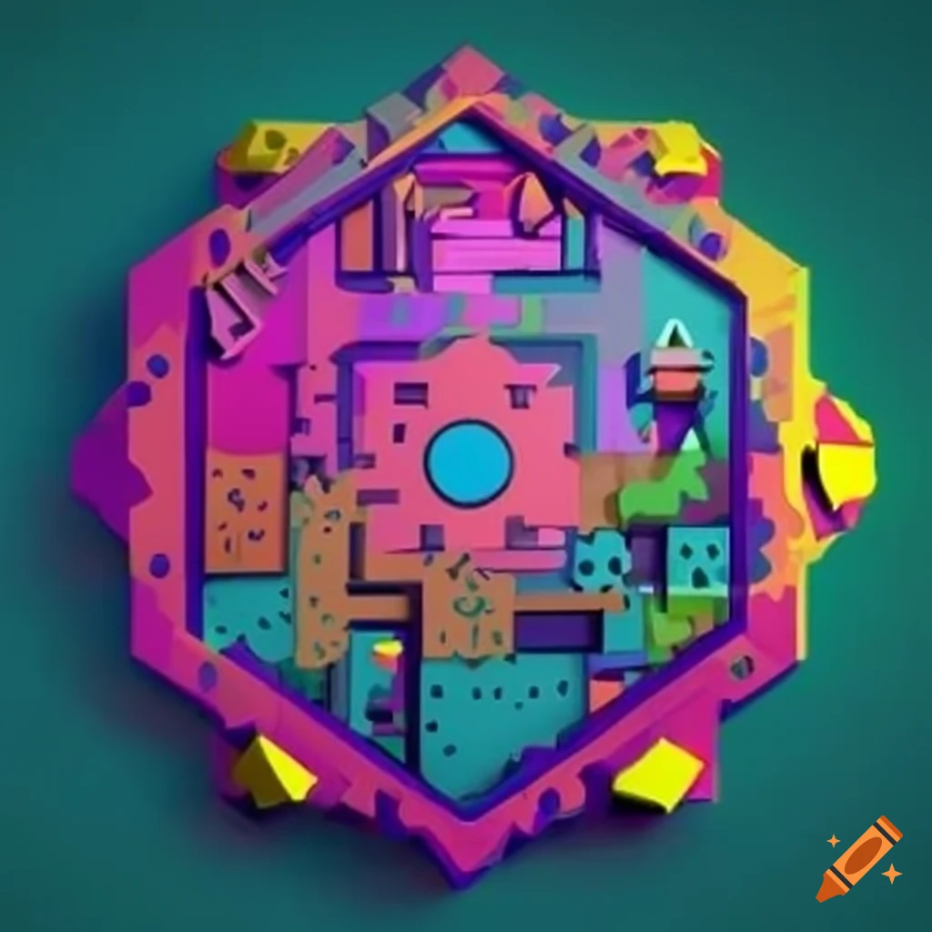 Metal zelda sculpture by grant wood on Craiyon