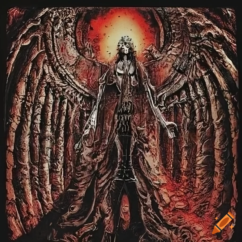 Angel of Death metal album cover