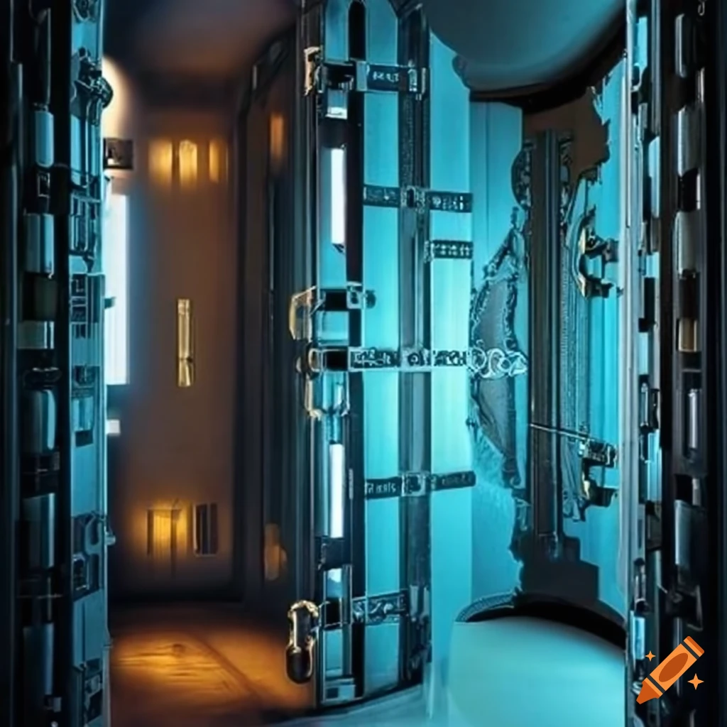 image of a bank vault