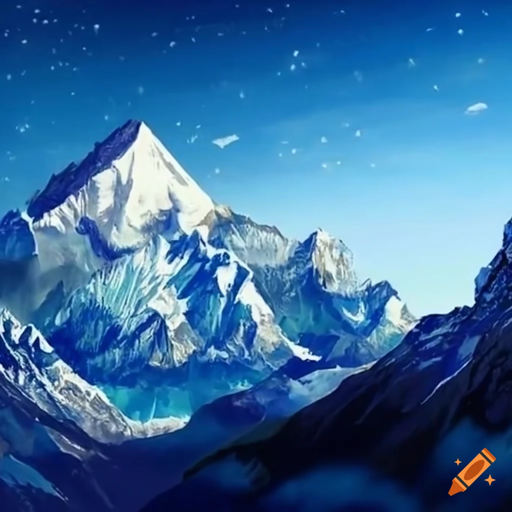 Image Of Mount Everest On Craiyon