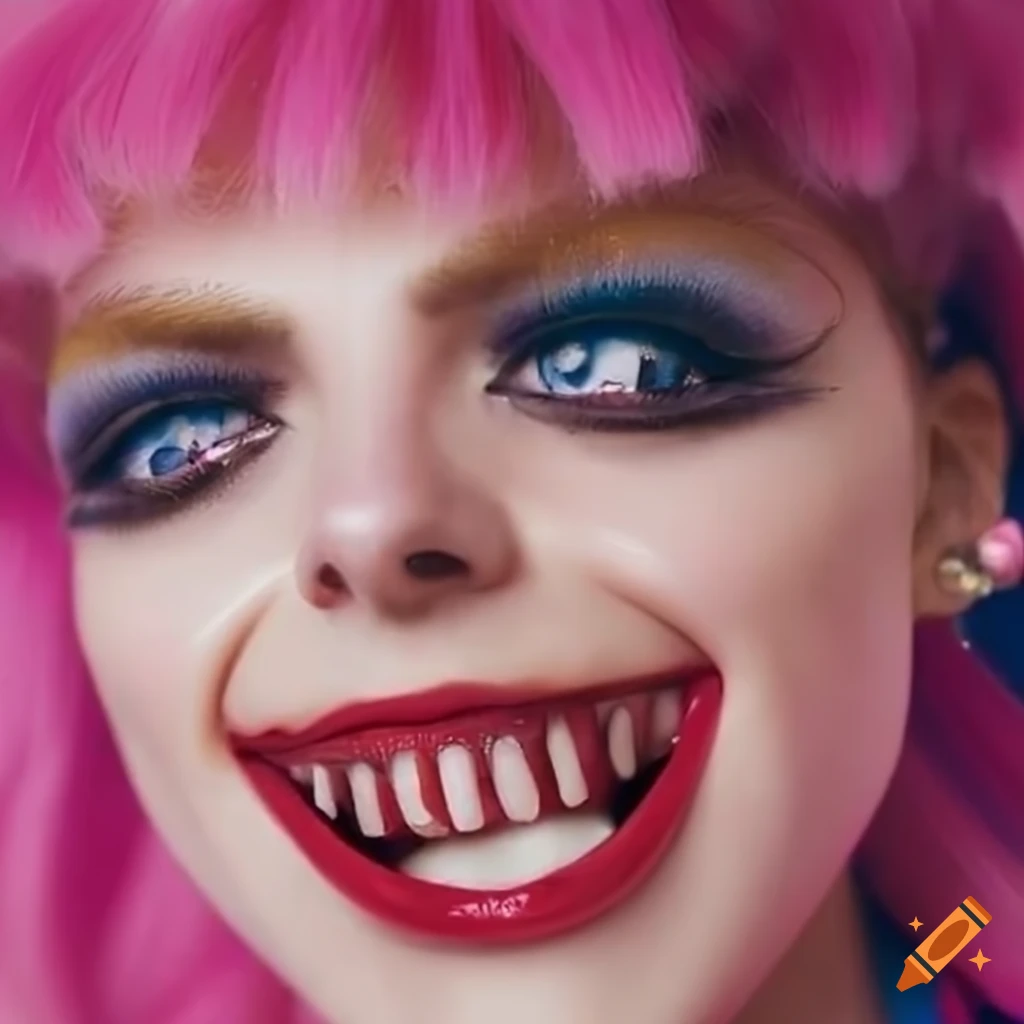 Sailor Moon with a creepy smile
