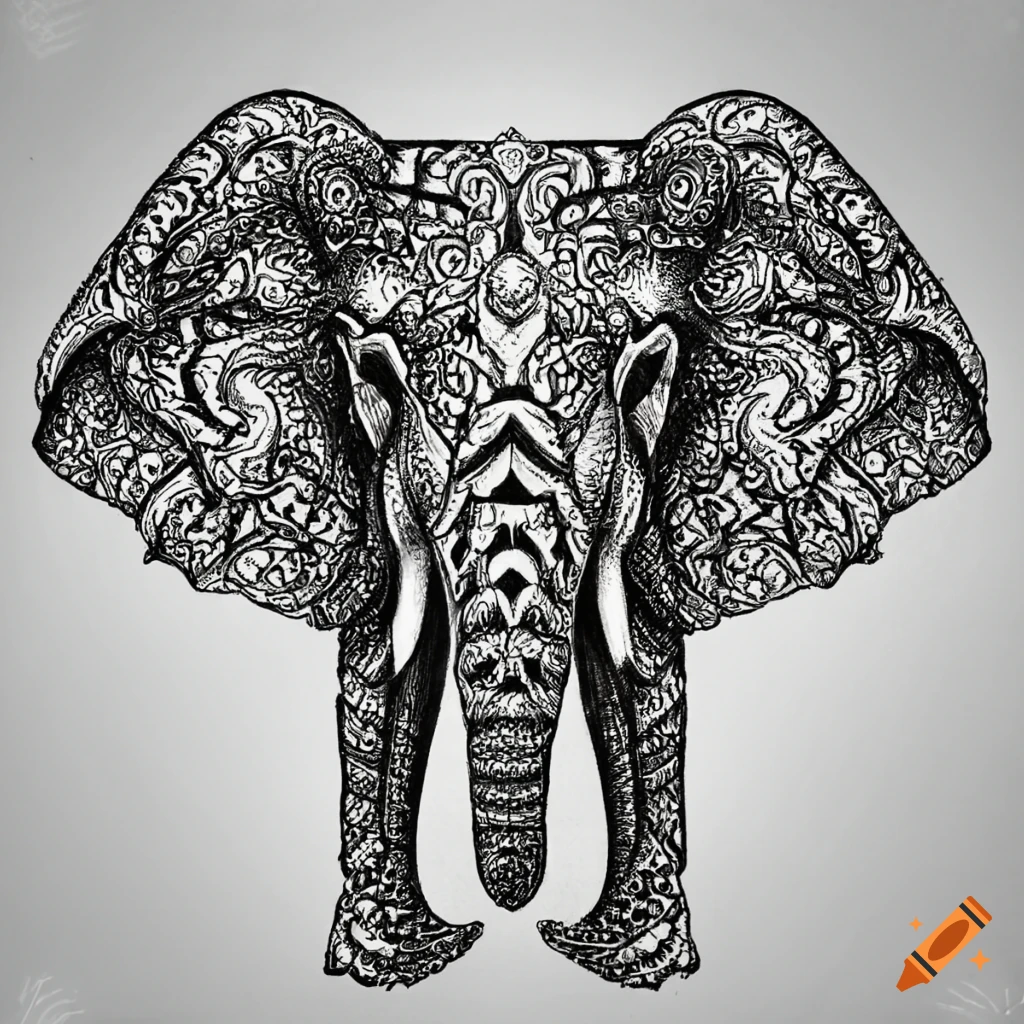 Coloring elephant hi-res stock photography and images - Page 6 - Alamy