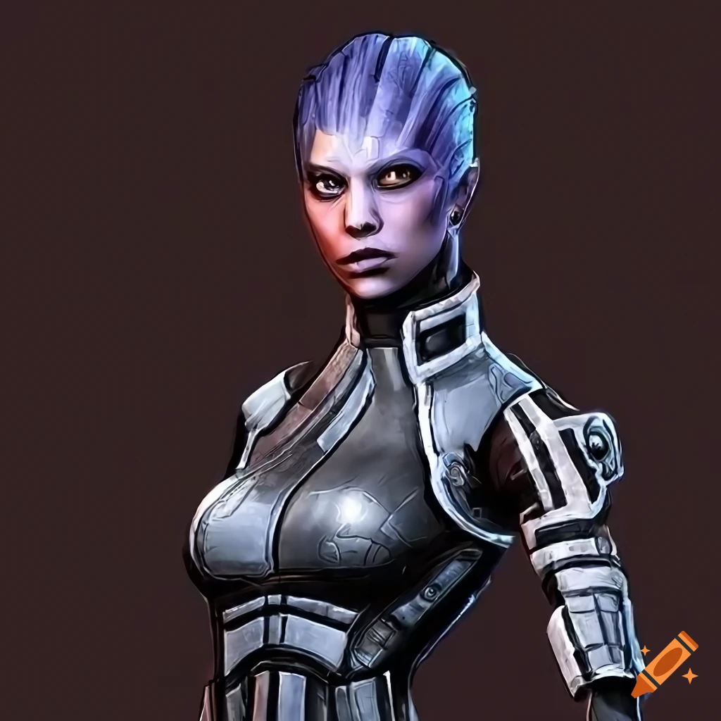 Female Character From Mass Effect On Craiyon 