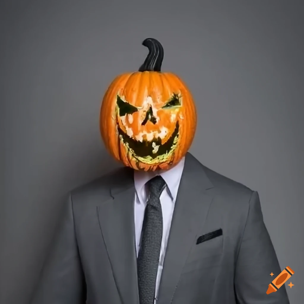 Charismatic pumpkin campaigning for office