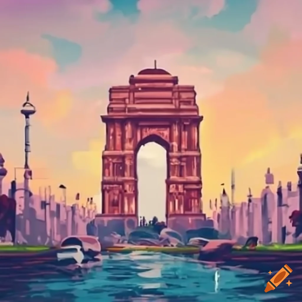 india gate drawing - YouTube-saigonsouth.com.vn