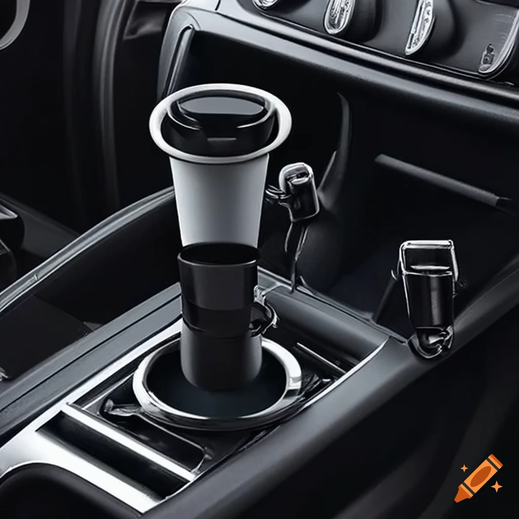 Adjustable cup holder for car on Craiyon