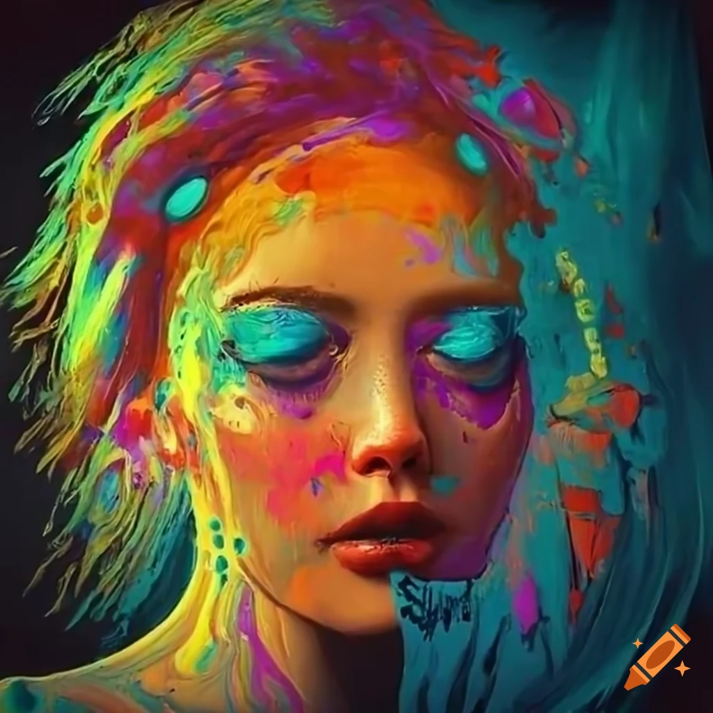 Surreal Painting Inspired By A Haiku About Springtime
