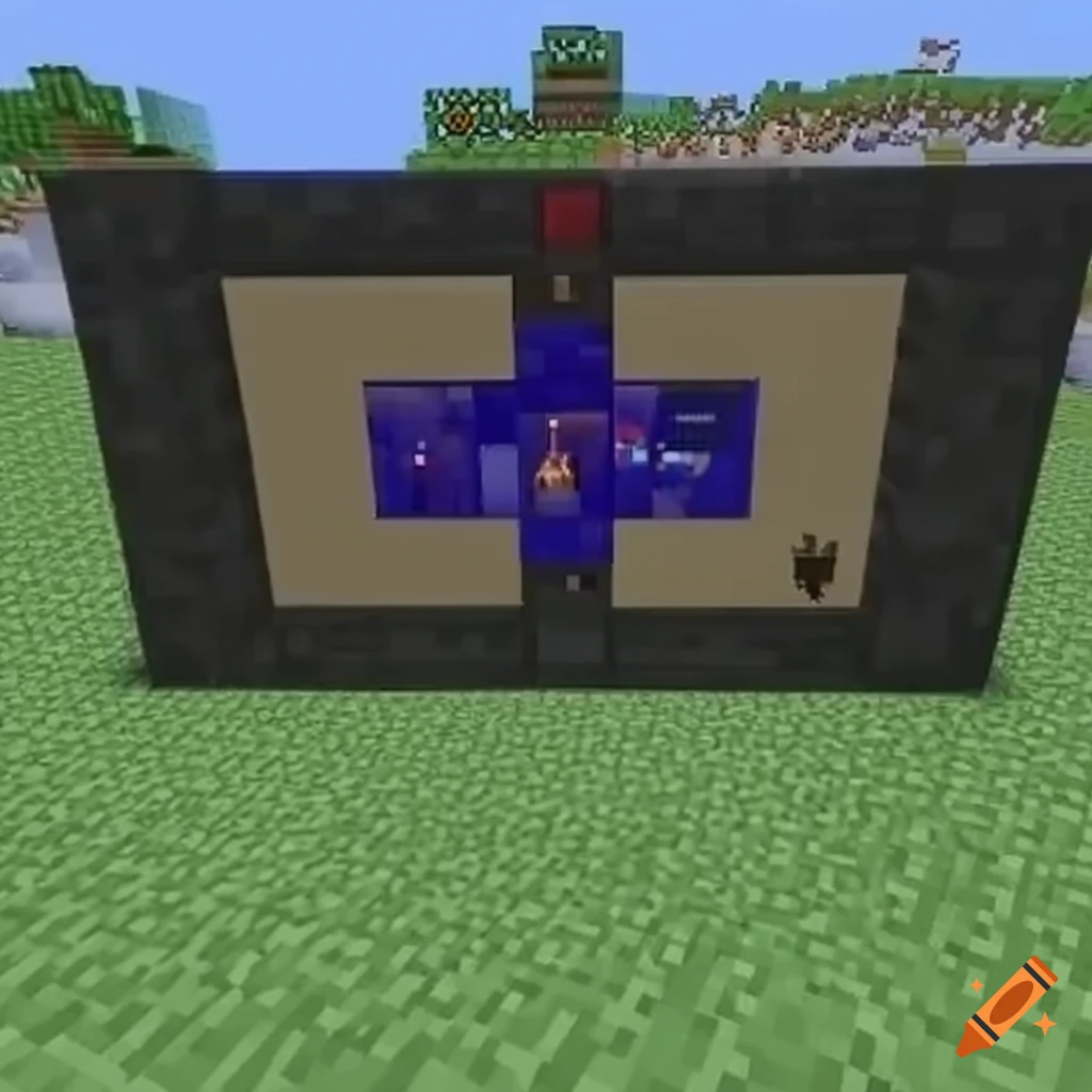 Split screen Gameplay Of Minecraft On Ps4 On Craiyon