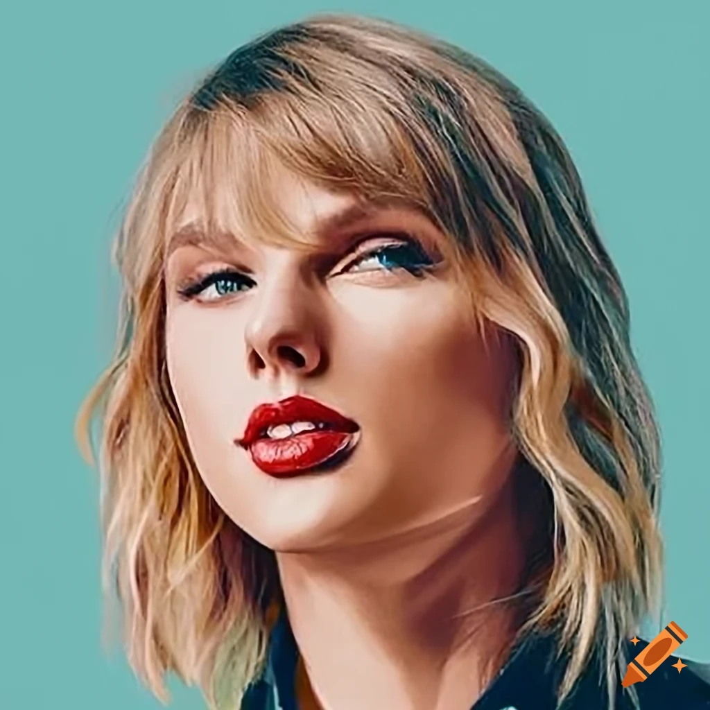 Illustration Of Taylor Swift In Modern Style On Craiyon