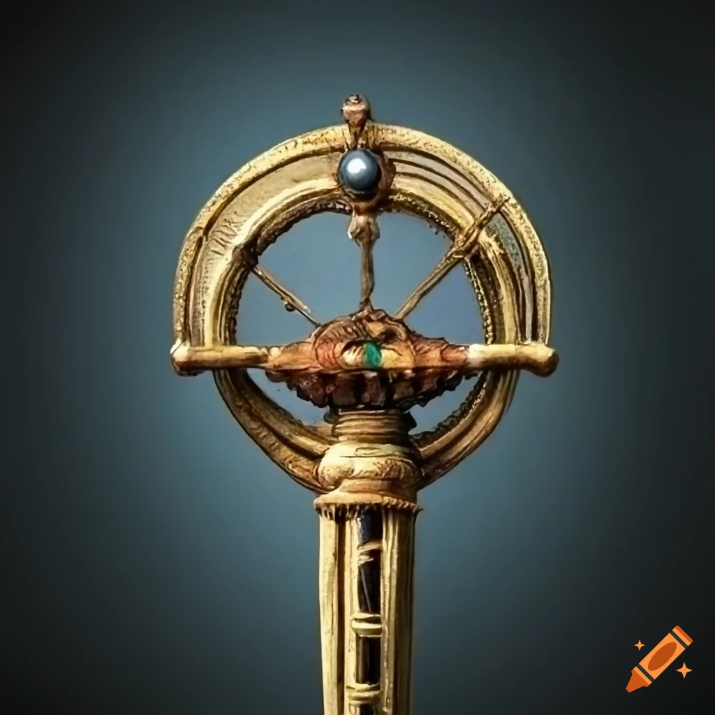 drawing of an ancient Roma fibula