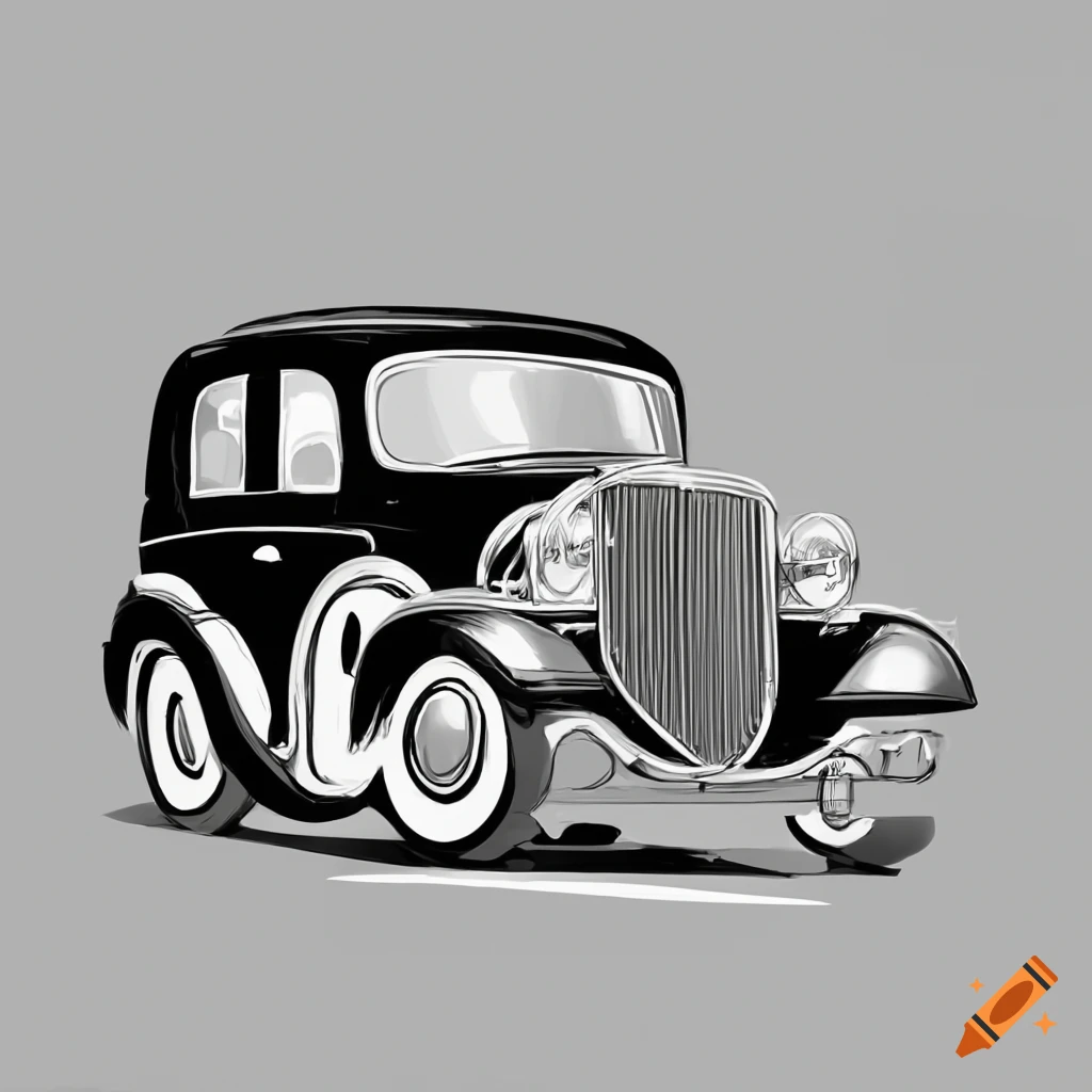 Vintage Car Logo On Craiyon