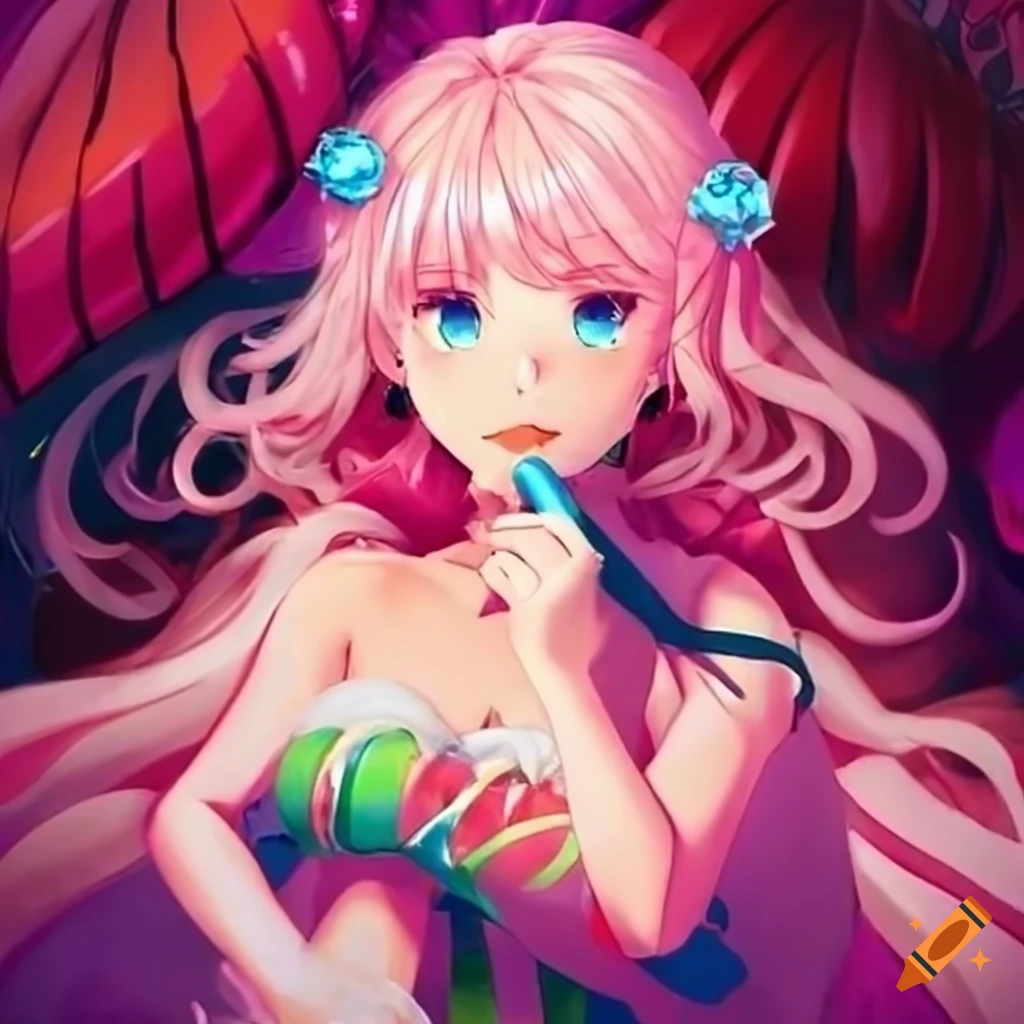 candy dream illustration