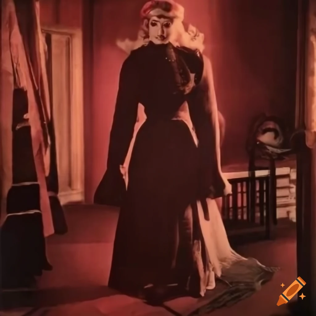 film poster for the horror movie 'Scarlet Star'